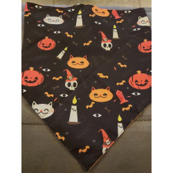 HALLOWEEN Bandana Taille L