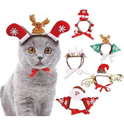 BANDEAU DE NOEL POUR CHIEN ET CHAT Taille S 