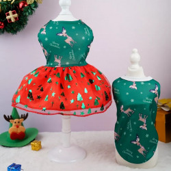 ROBE DE NOEL CERF Taille XL