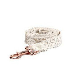 ENSEMBLE HARNAIS + LAISSE CHIC DENTELLE Taille L