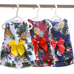 ROBE D'ETE ANANAS ROUGE Taille XL