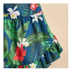 ROBE D'ETE HIBISCUS Taille L