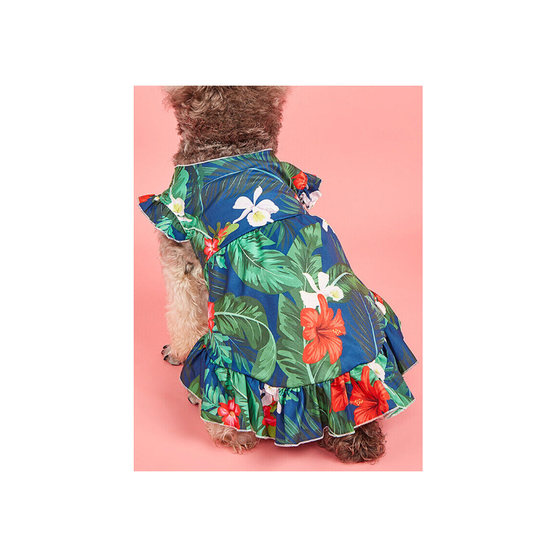 ROBE D'ETE HIBISCUS Taille S