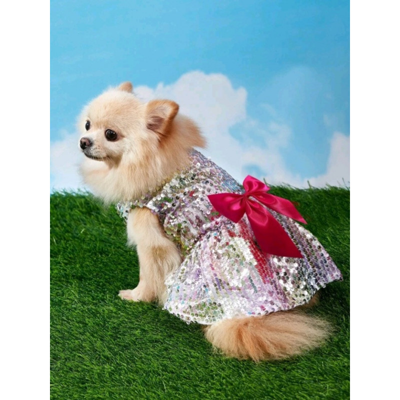 ROBE DE SOIRÉE A PAILLETTES taille L