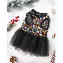 ROBE DE SOIRÉE A PAILLETTES Taille M