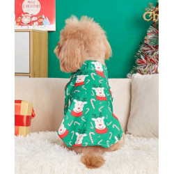 CHEMISE DE NOEL VERT Taille XS