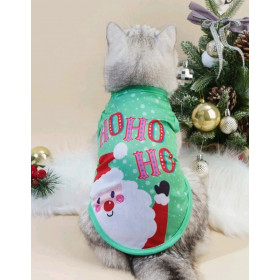 Costume Noël Pour Chien Et Chat - 3 Modèles : Bonnet Rouge, Sapin Vert, Renne Blanc - Taille Réglable