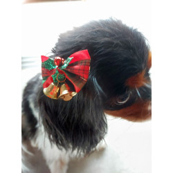 BARRETTE DE NOEL POUR CHIEN OU CHAT