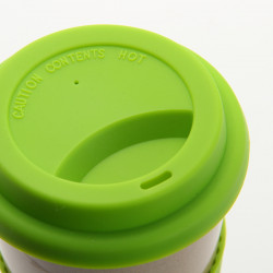 Mug Café 400ml - VERT - Ecologique & résistant