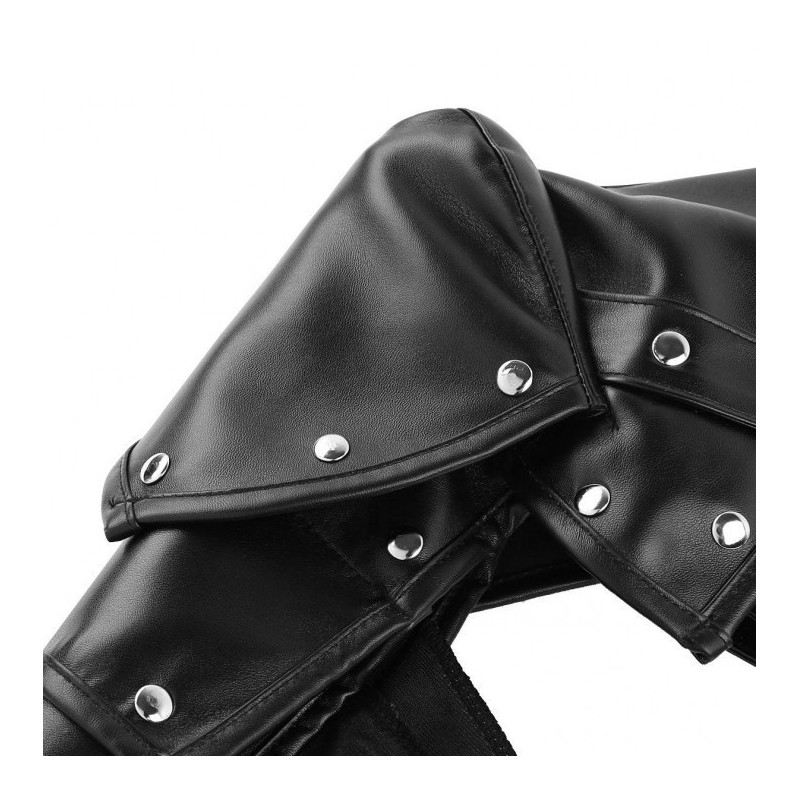 Casquette En Simili Cuir Noir Réglable - Unisexe (homme/femme) - Style Baseball Avec Doublure - Neuf Sans étiquette