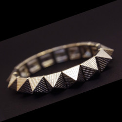 Bracelet Pyramide Argent