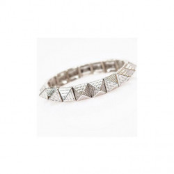 Bracelet Pyramide Argent