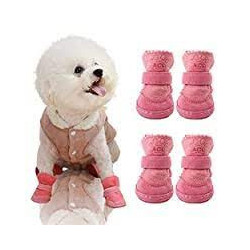 BOTTE D'HIVER POUR ANIMAUX - Rose - Taille 1