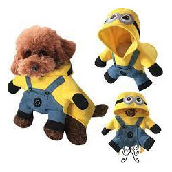 DÉGUISEMENT MINION POUR CHIEN ET CHAT Taille S