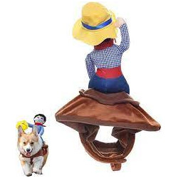 DÉGUISEMENT COW-BOY POUR CHIEN ET CHAT Taille XL