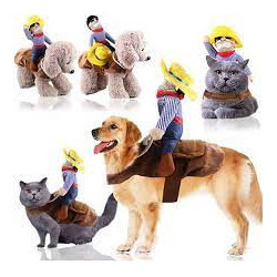 DÉGUISEMENT COW-BOY POUR CHIEN ET CHAT Taille XL