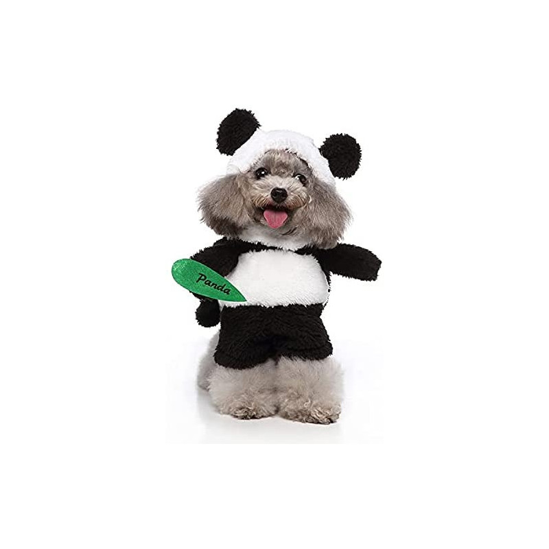 DÉGUISEMENT PANDA POUR CHIEN ET CHAT Taille L