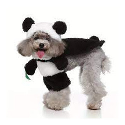 DÉGUISEMENT PANDA POUR CHIEN ET CHAT Taille L