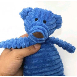 DOUDOU OURS BLEU POUR CHIEN