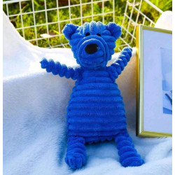 DOUDOU OURS BLEU POUR CHIEN