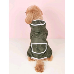 IMPERMÉABLE FORESTIER POUR CHIEN ET CHAT Taille S