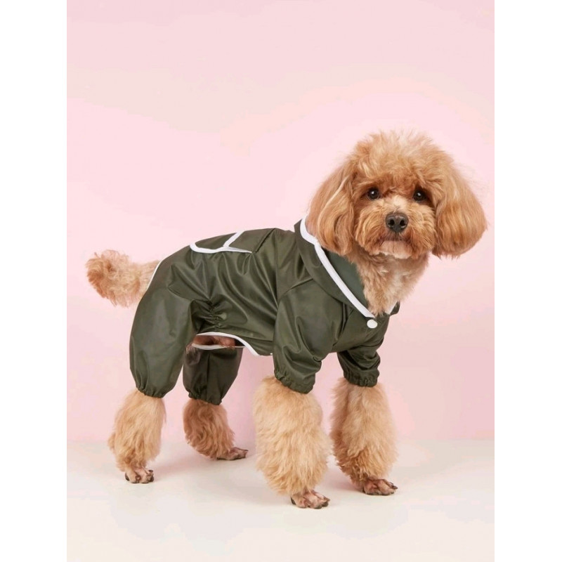 IMPERMÉABLE FORESTIER POUR CHIEN ET CHAT Taille S