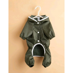 IMPERMÉABLE FORESTIER POUR CHIEN ET CHAT Taille S