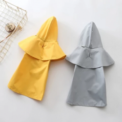 IMPERMÉABLE CIRÉ JAUNE POUR CHIEN ET CHAT Taille S