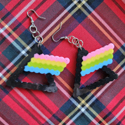 Boucles d'oreille PINK FLOYD The dark side of the Moon