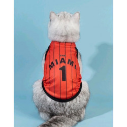 TEE-SHIRT DE SPORT THE MIAMI ROUGE Taille S