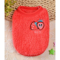 PULL RED FRAISE POUR LAPIN Taille M