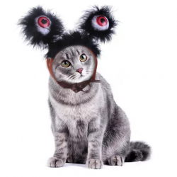 HALLOWEEN Coiffe Yeux Monstre globuleux Taille S