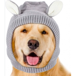 BONNET NOIR MIGNON POUR MOYEN ET GRAND CHIEN