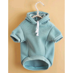 SWEAT A CAPUCHE BLEU Taille 3XL