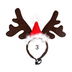 COIFFE DE NOEL CORNE DE CERF Taille unique