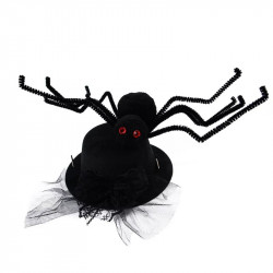 HALLOWEEN Chapeau araignée Taille unique