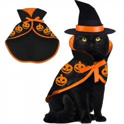 HALLOWEEN Cape sorcière Taille S